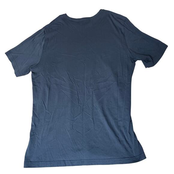 Travis Mathew's Santa Sleigh Christmas Tshirt Navy Men's XXL - Picture 3 of 4